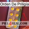 Orden De Priligía new11